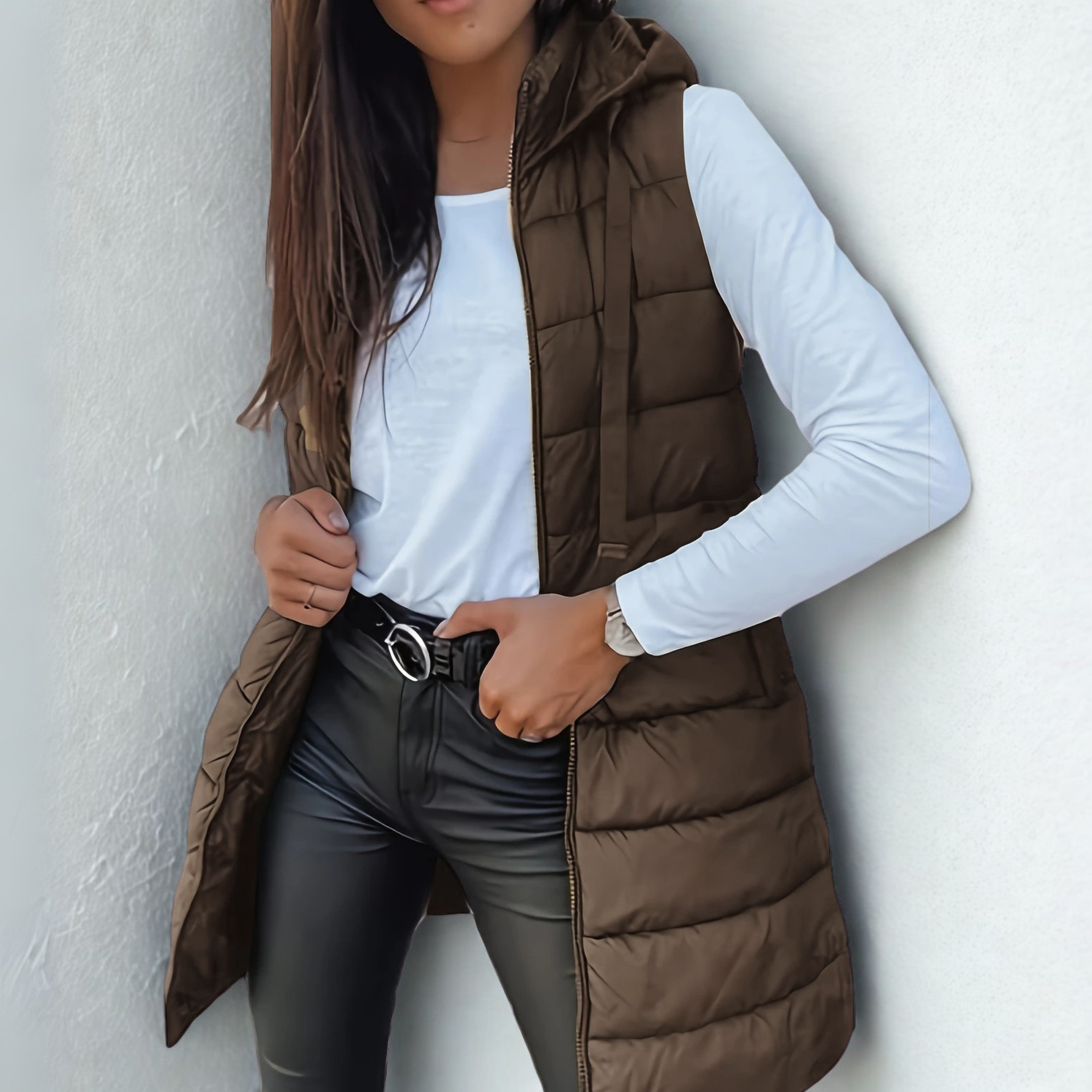 Quilted Puffer Vest