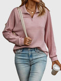 Quarter-Zip Knit Pullover