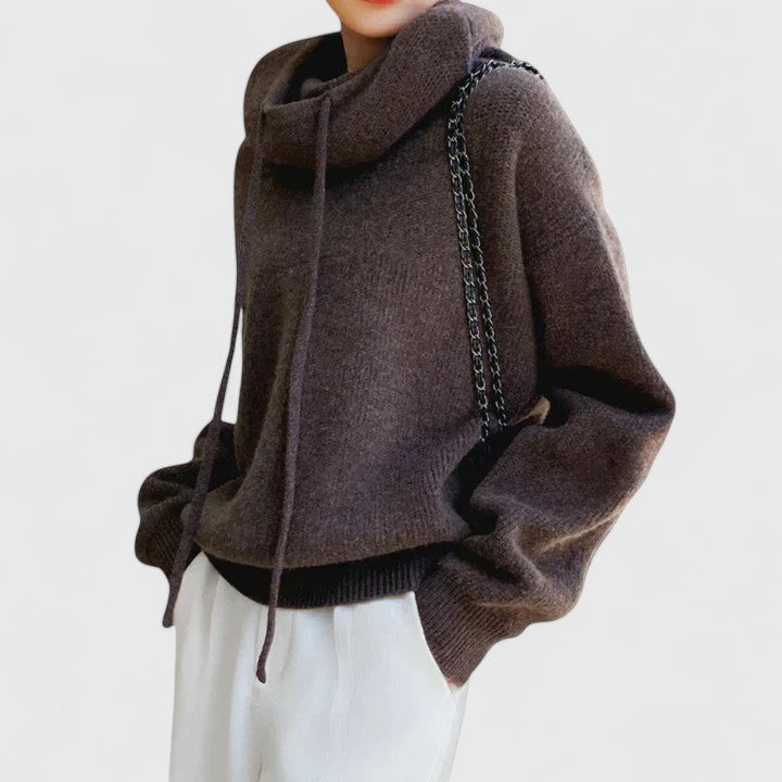 Chunky Knit Turtleneck Pullover