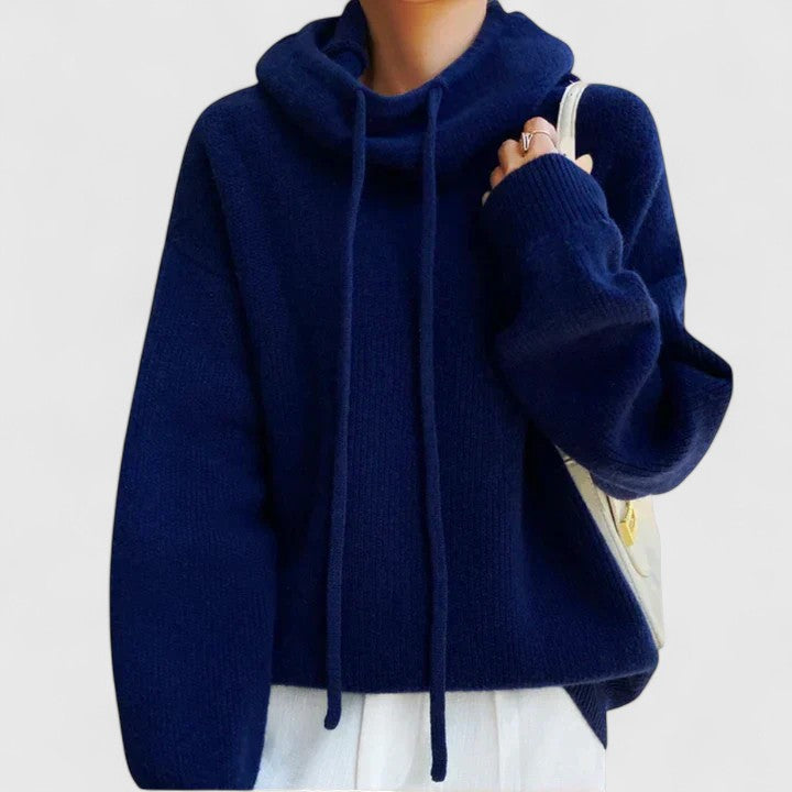 Chunky Knit Turtleneck Pullover