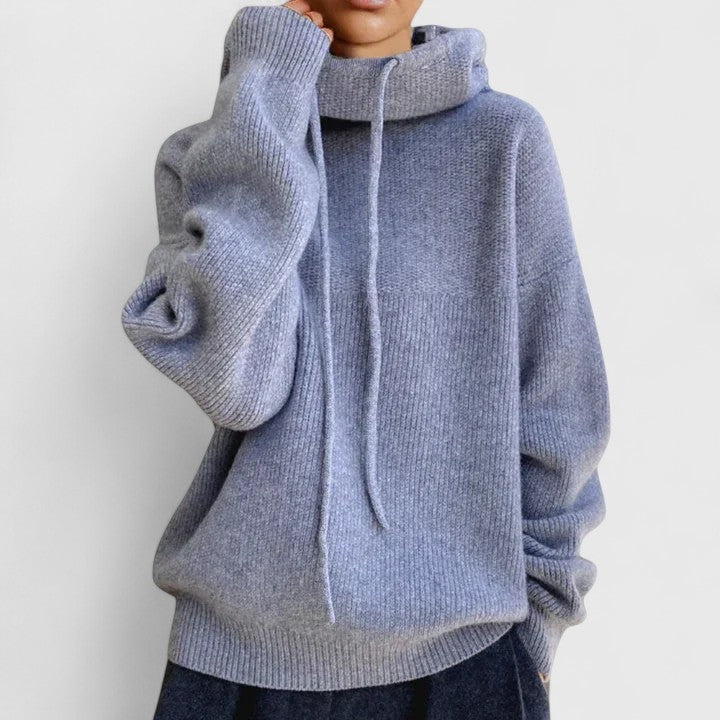 Chunky Knit Turtleneck Pullover