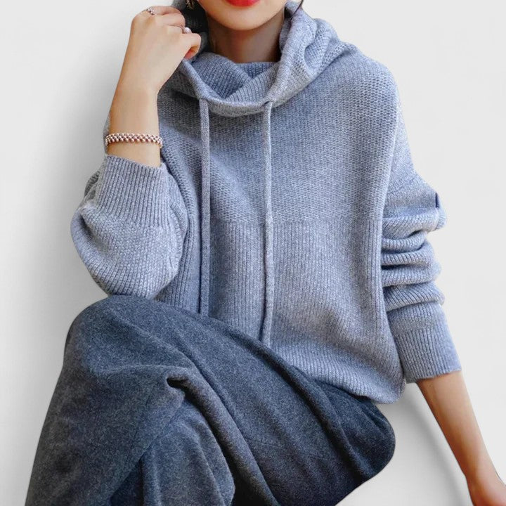 Chunky Knit Turtleneck Pullover