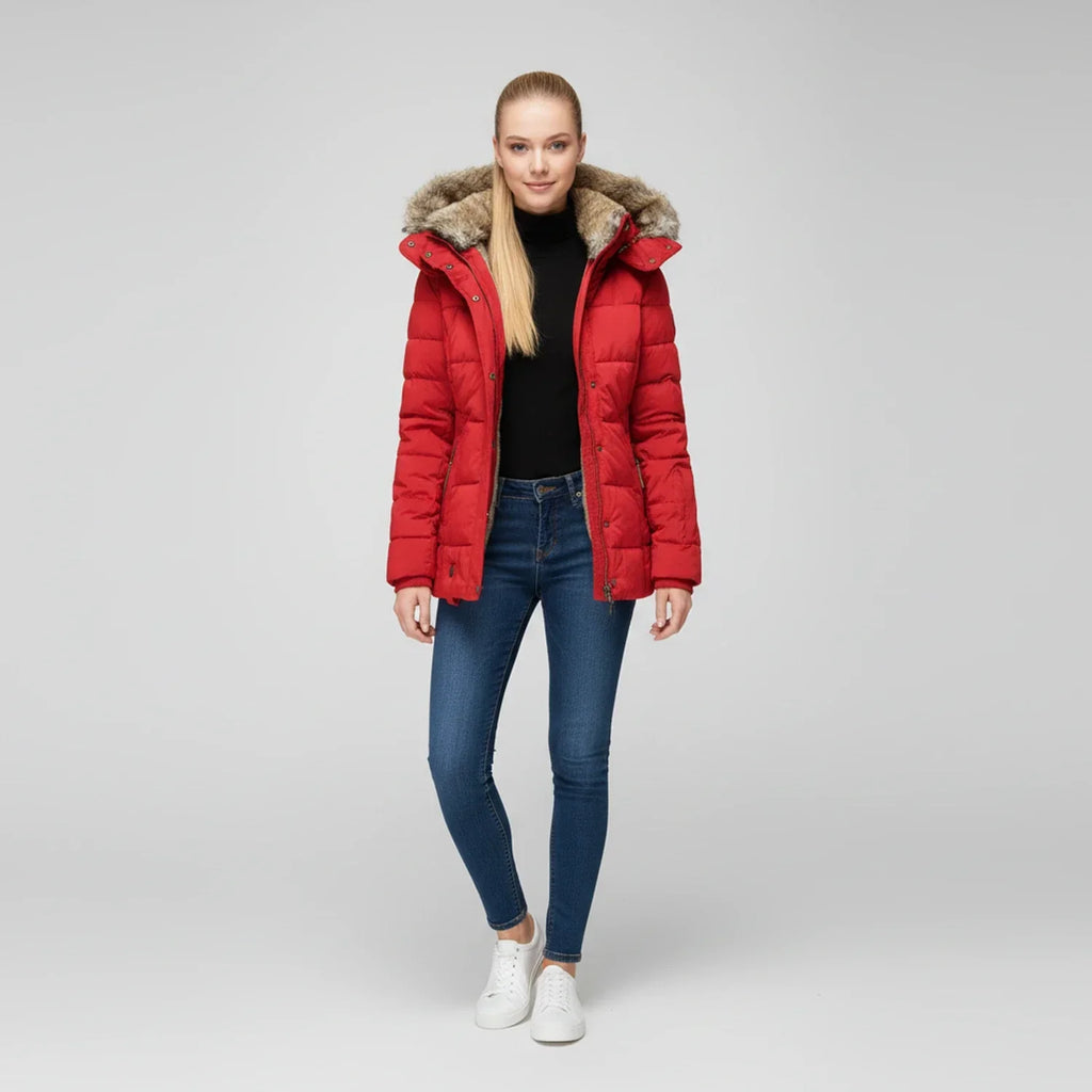 Hooded Quilted Puffer Jacket