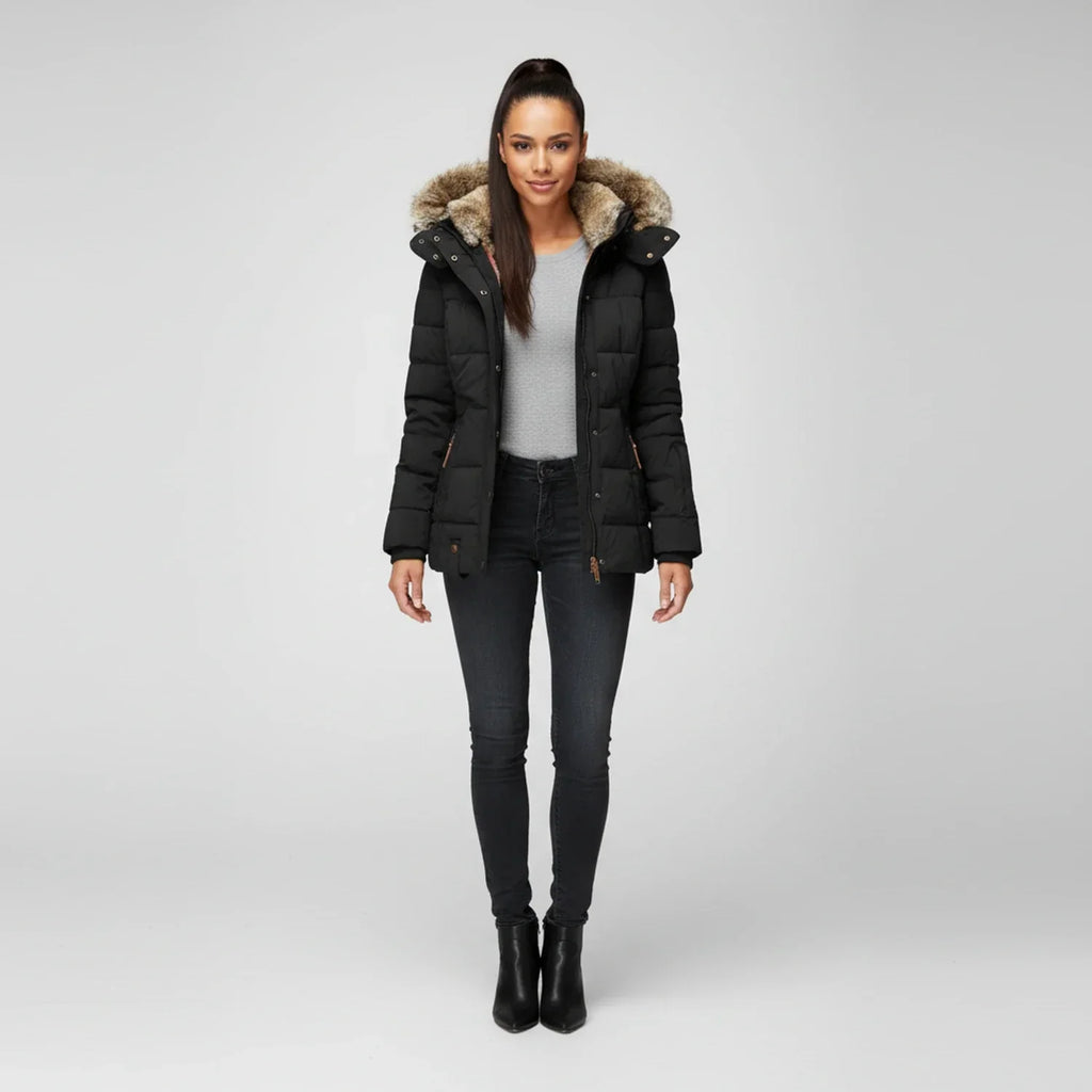 Hooded Quilted Puffer Jacket