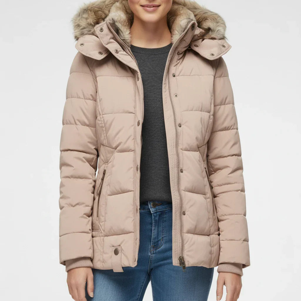 Hooded Quilted Puffer Jacket