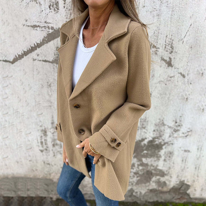 Chic Collared Jacket