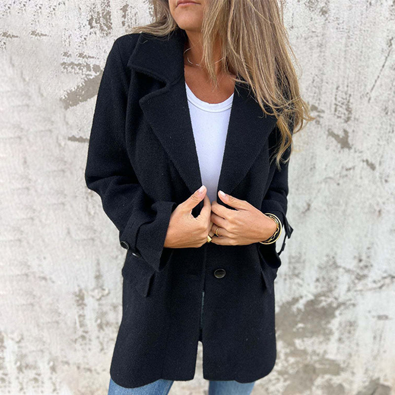 Chic Collared Jacket
