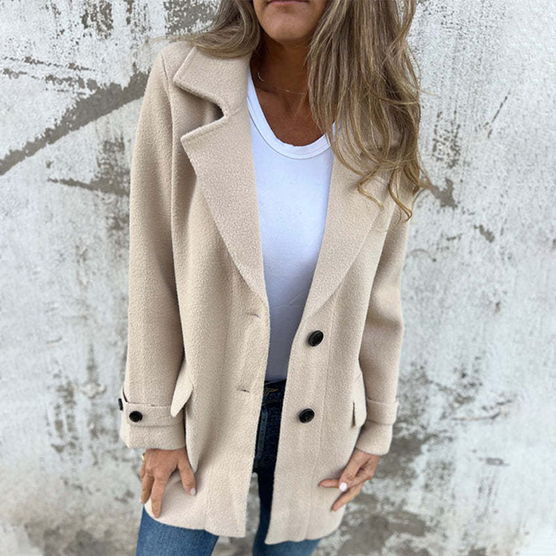 Chic Collared Jacket