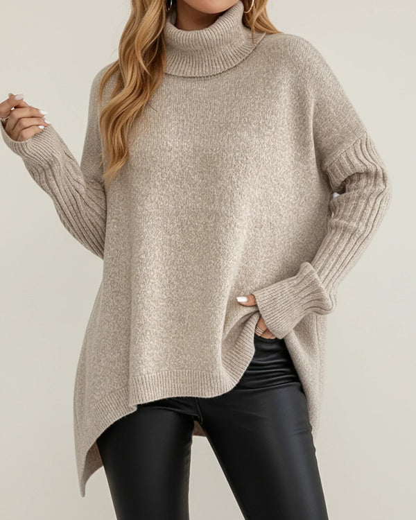Ella | Cozy Turtleneck Knit Winter Sweater